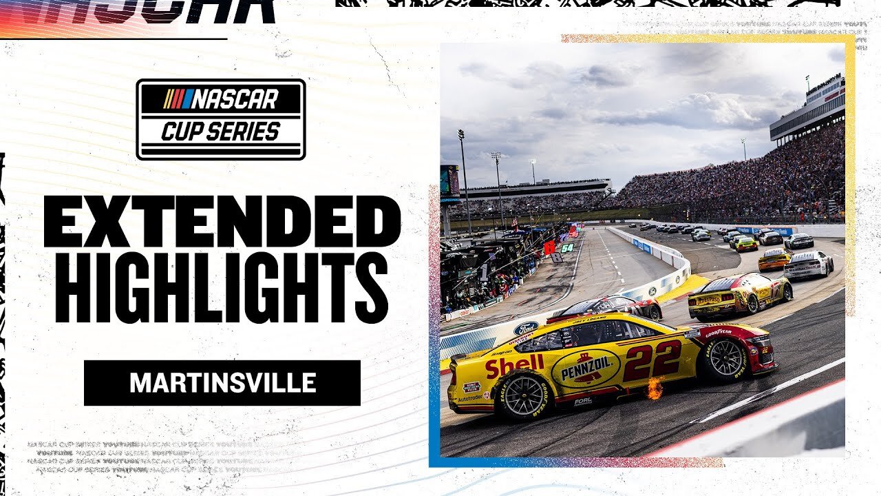 2025 NASCAR Cup Series Cook Out 400 at Martinsville Speedway EXTENDED HIGHLIGHTS (4K)