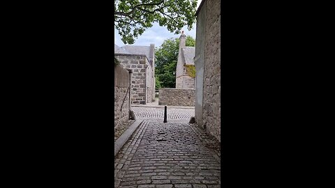 University of Aberdeen: 60 Seconds walking down Douglas Lane to New King's College - July 2025