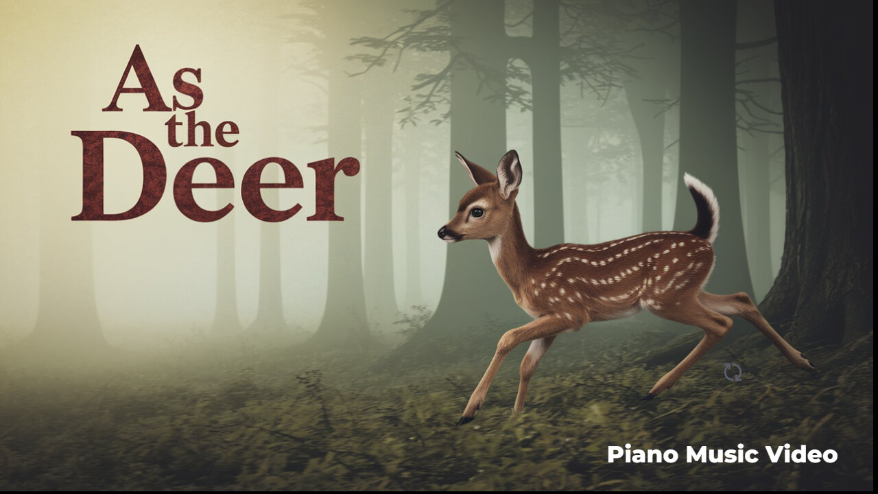 As the Deer - Piano Music Video