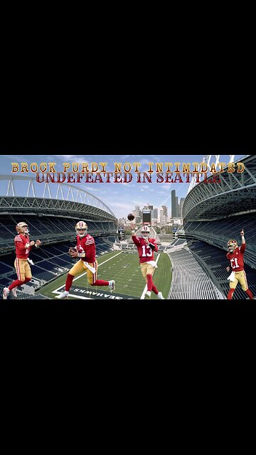 Brock Purdy In Seattle #brockpurdy #seattleseahawks #sanfrancisco49ers #lumenfield #nflplayoffs