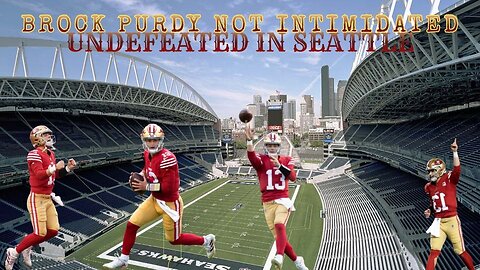Brock Purdy In Seattle #brockpurdy #seattleseahawks #sanfrancisco49ers #lumenfield #nflplayoffs