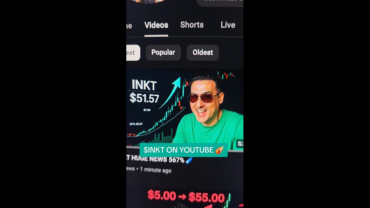 $INKT ON YOUTUBE ☄️