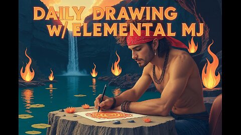 Daily Drawing Stream - 15 Minutes Daily - Rock OUT! - Journey To Mastery
