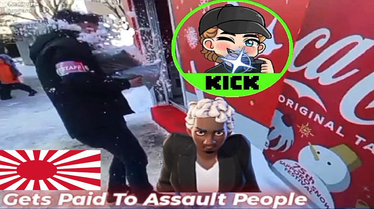 Nuisance Kick Streamer "DBR6" Throws Snowball At Random Man In Japan