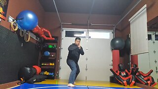 WTD Sliding Front Kick to Wheelkick sequential