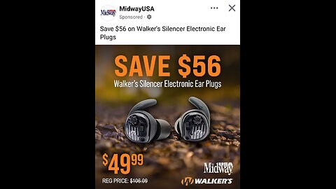 Hearing protection on sale at Midway!