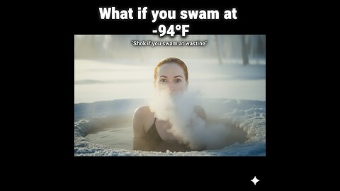 What if you swam at -94°F
