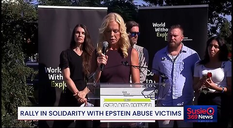 Epstein Survivors Speak at Rally on Capitol Hill