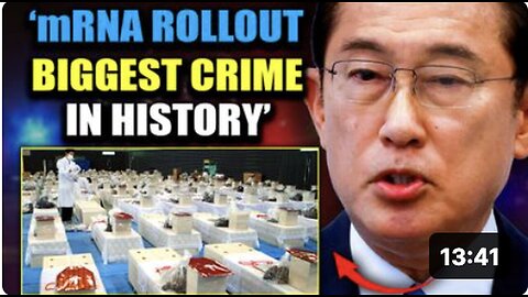 "Japan Initiates mRNA COVID Vaccine Taskforce to Probe 'Crimes Against Humanity'"