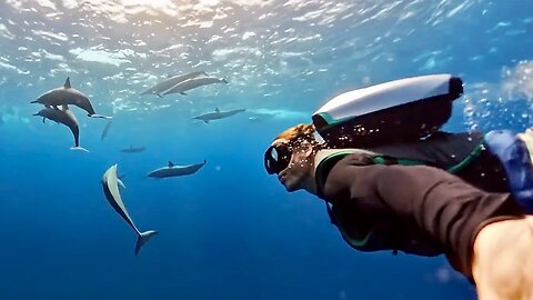 World’s First Underwater Jetpack! ~ CudaJet