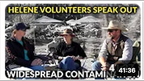 "Hurricane Helene Volunteers Reveal Extensive Contamination"