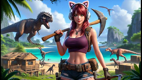 Taming Beasts & Building Dreams 🦕💖 | CtrlMeCute in ARK: Survival Ascended