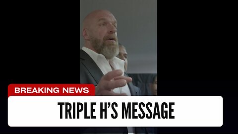Triple H's Telling Comments To AAA Talent
