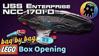 Box opening - LEGO Star Trek USS Enterprise Daily Review