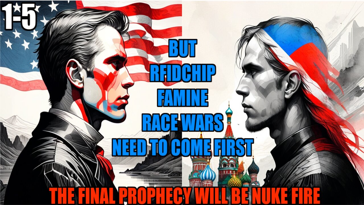 Prophecies That Need To Come Before The WW3 Nuclear Fire, Super Powers, 7 Women 1 Man, RFIDchip 1-5