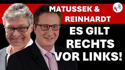 Es gilt Rechts vor Links! | Matussek & Reinhardt Sendung #26🪙📈