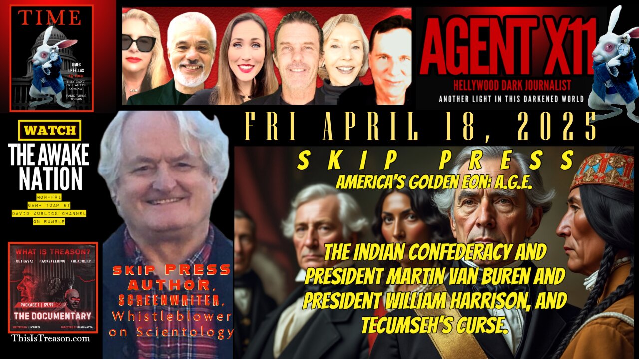 AGENT X11: EP 190: SKIP PRESS: AMERICA'S GOLDEN EON A.G.E.