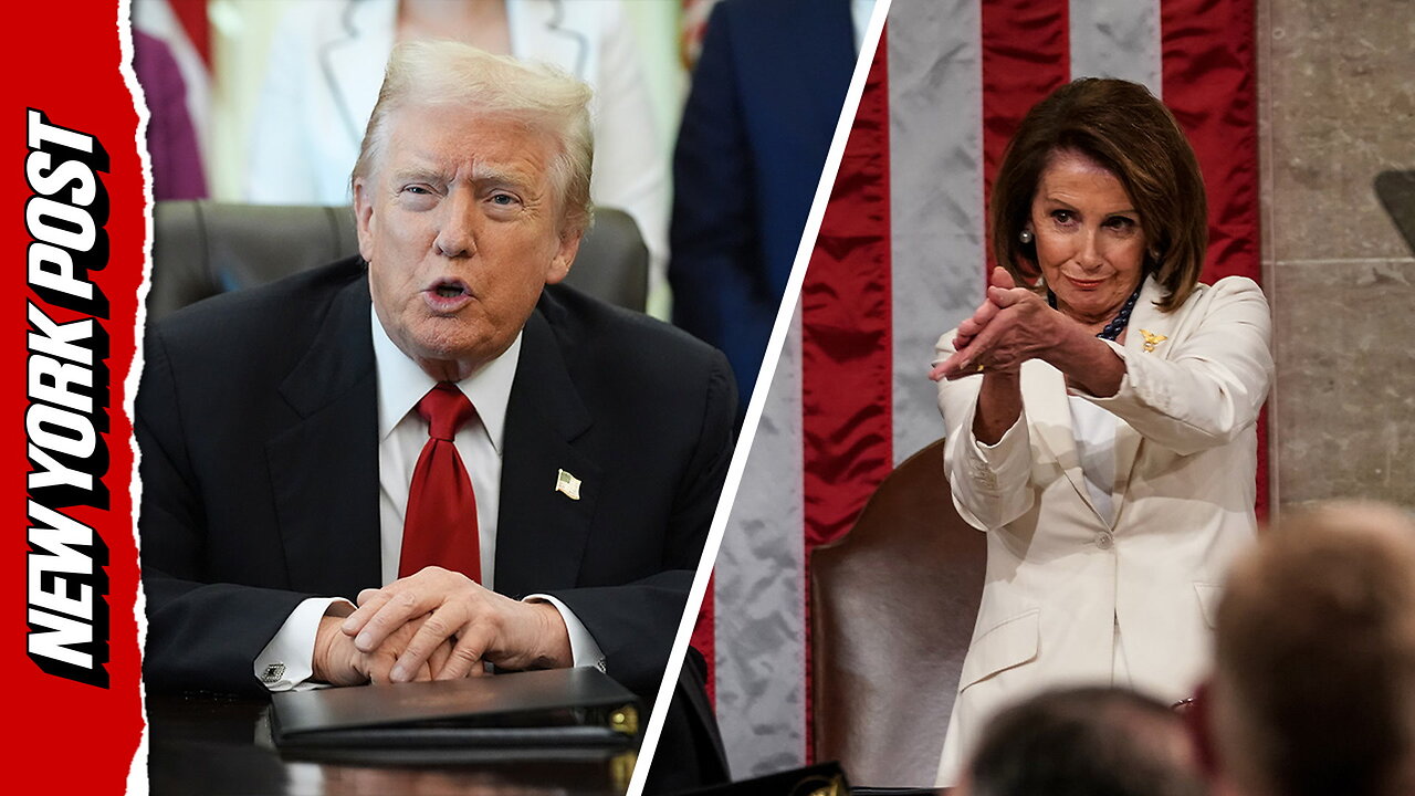 Trump relishes evil Nancy Pelosis retirement