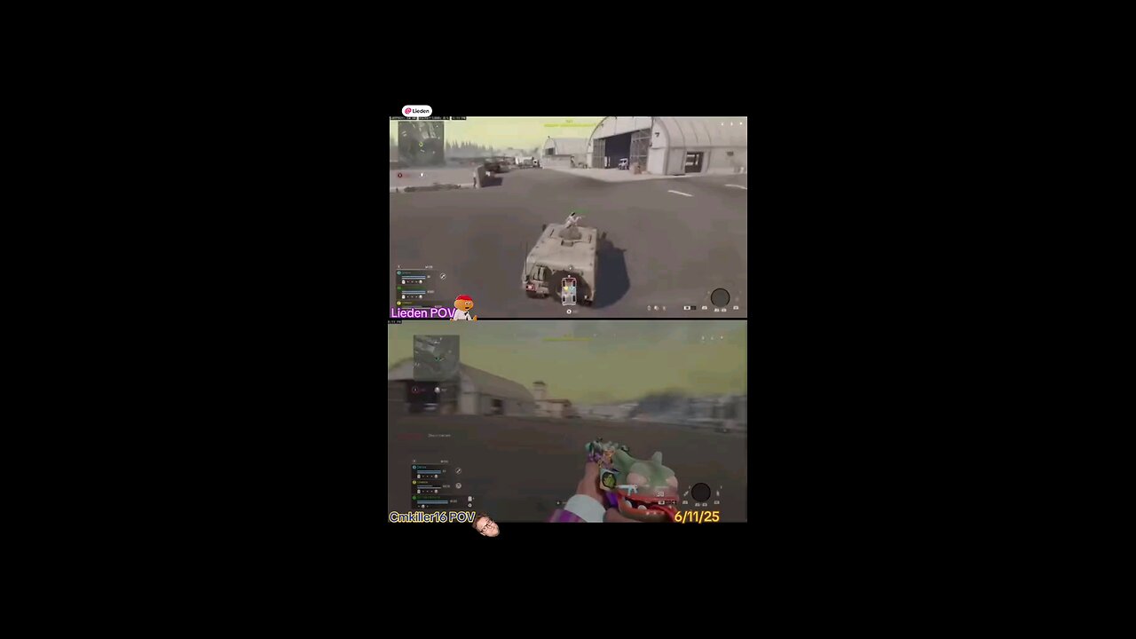 goofing around in call of duty war zone