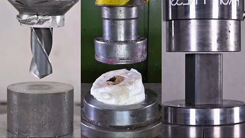 #Hydraulic_Piston_vs_Iron_ASMR🔥😍