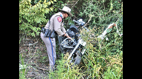 FATAL MOTORCYCLE CRASH, GOODRICH TEXAS, 09/11/25...
