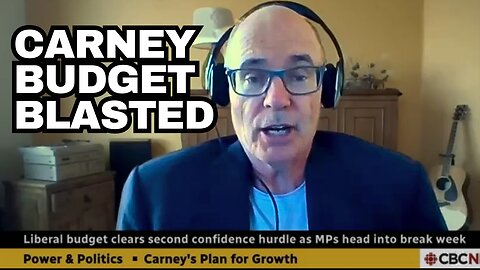 Carney Budget Trashed By CBC Guest