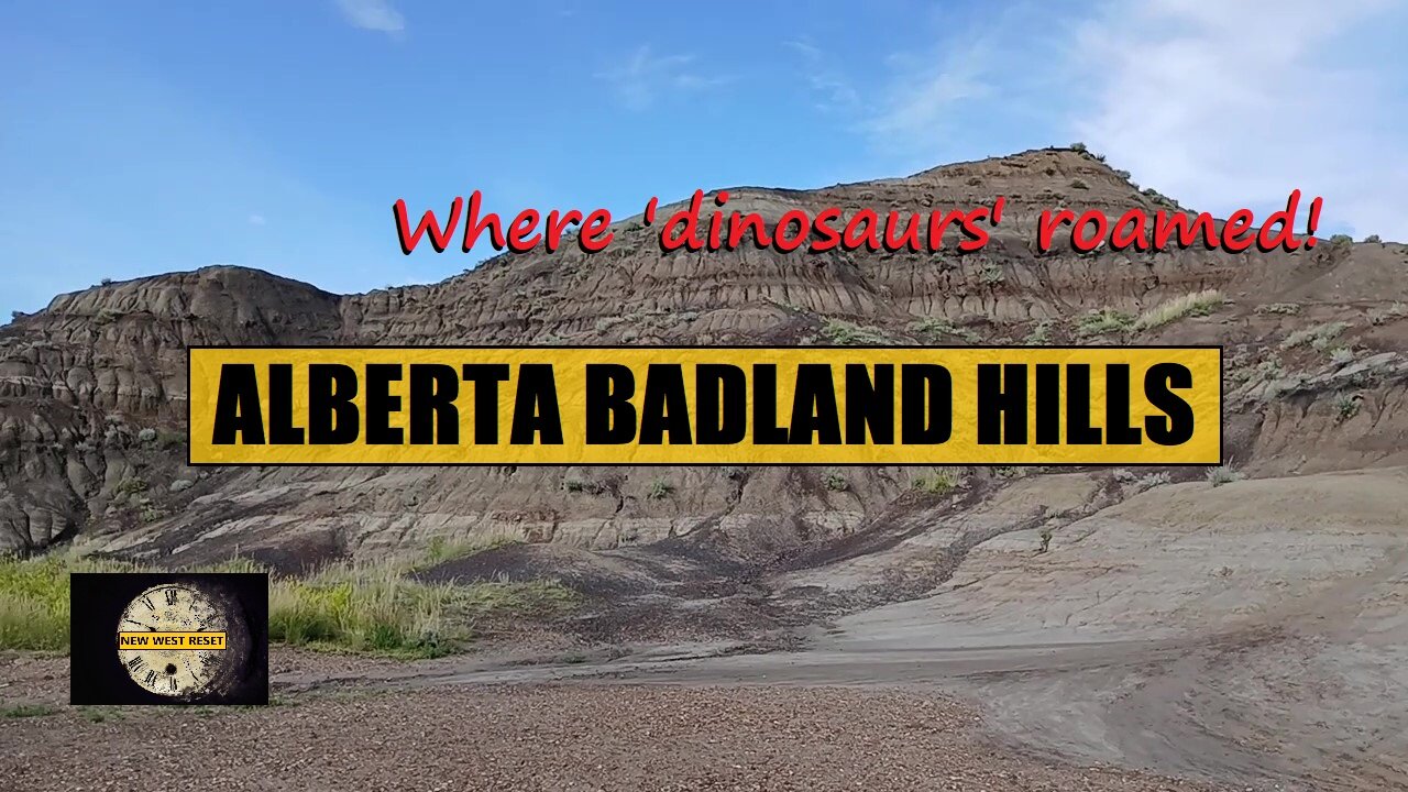 Eroded or MELTED? (Drumheller Badlands) #reset #mudflood #oldworld