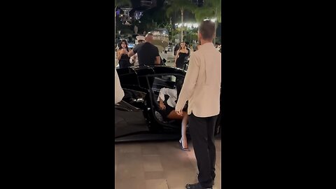 Models arriving Monte Carlo Monaco