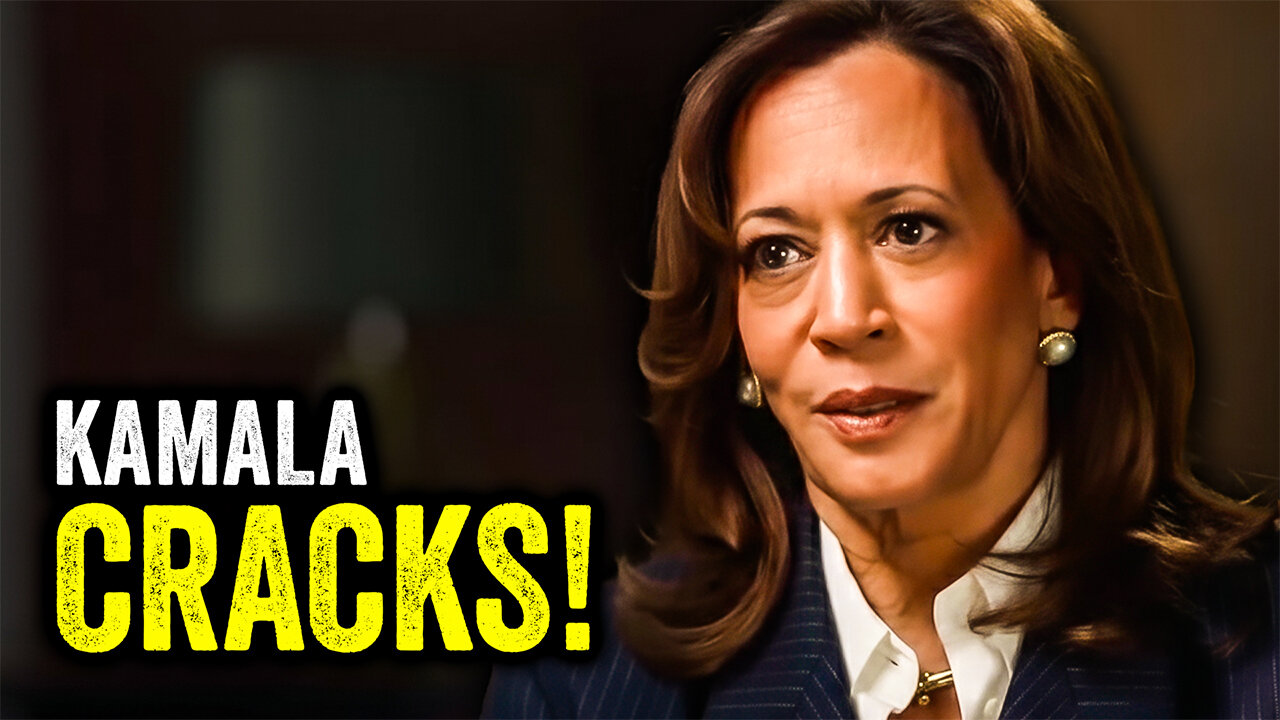 Something BREAKS as Kamala WAILS UNCONTROLLABLY in Interview DISASTER!!!