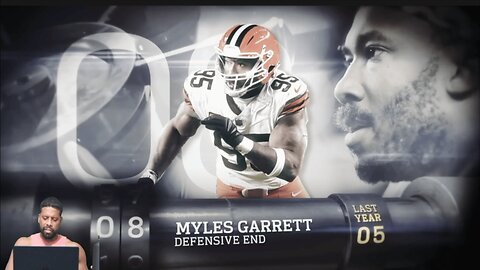 CHANNELADRIANTV Reacts | 8: Myles Garrett (DE, Browns) | Top 100 Players of 2025
