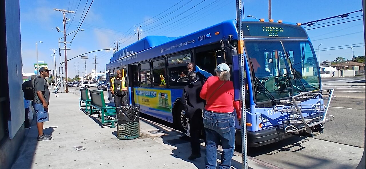 Bus Driver Slaps Drunk Man