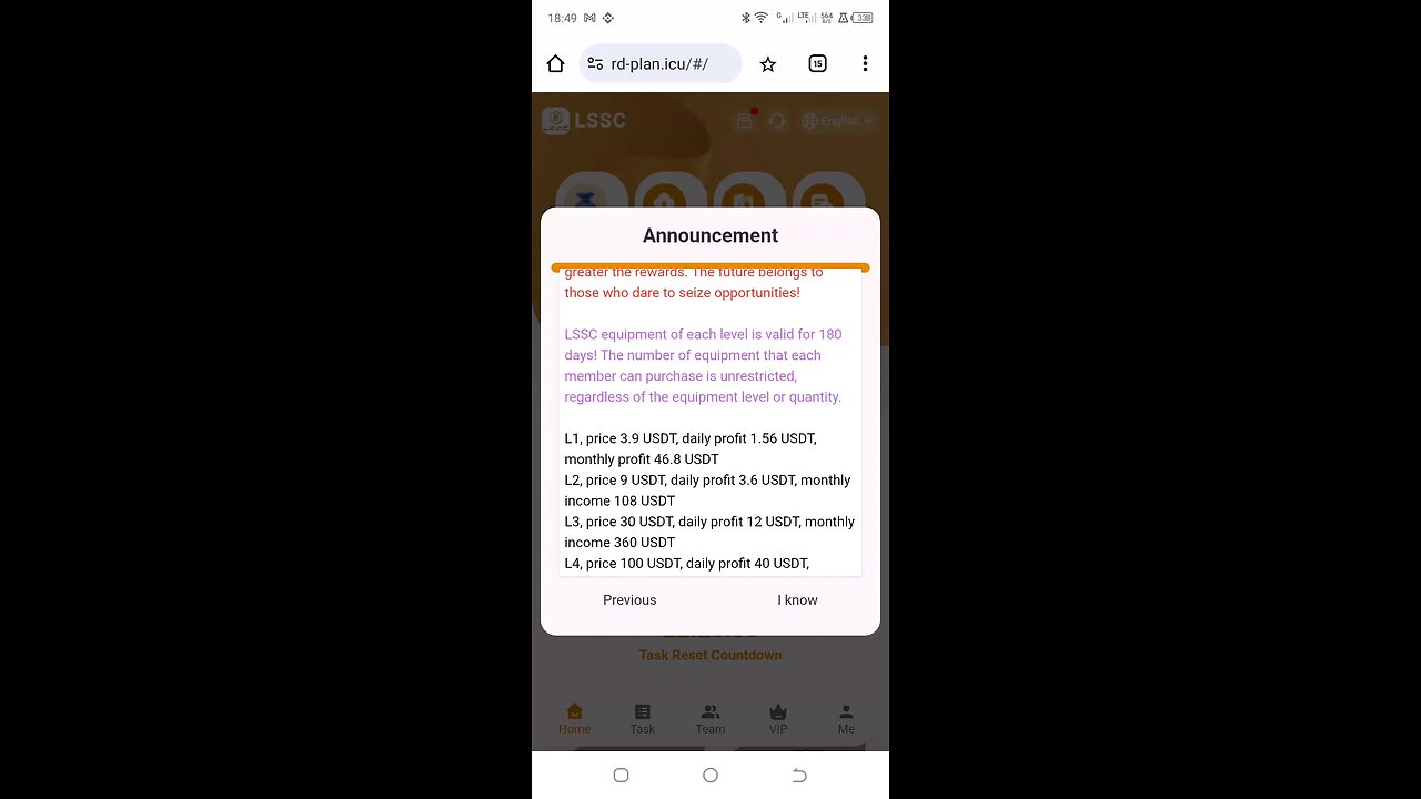 NEW LATEST LEGITIMATE STAKING PLATFORM/ LSSC STAKING PLATFORM