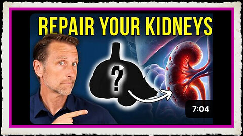 7 Foods to REVERSE Kidney Damage (Must Watch)