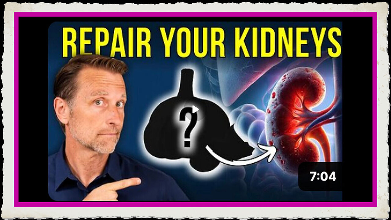 7 Foods to REVERSE Kidney Damage (Must Watch)