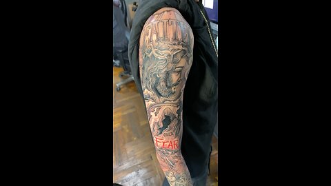 ‘Faith over Fear’ by Dude of Dudes Tattoos - 347-750-4103 - BX NY & SN AN TX