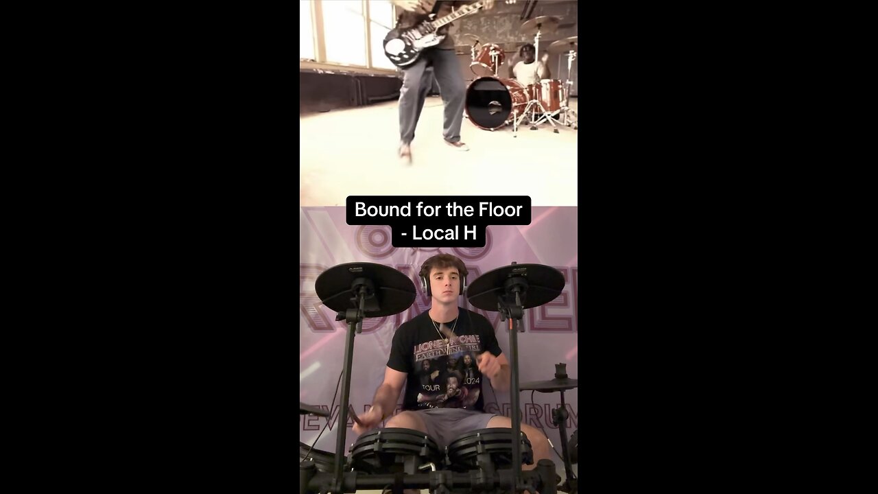 Bound for the Floor - Local H Drum Cover