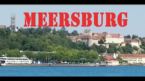 Walking in MEERSBURG (Lake Constance), Germany.