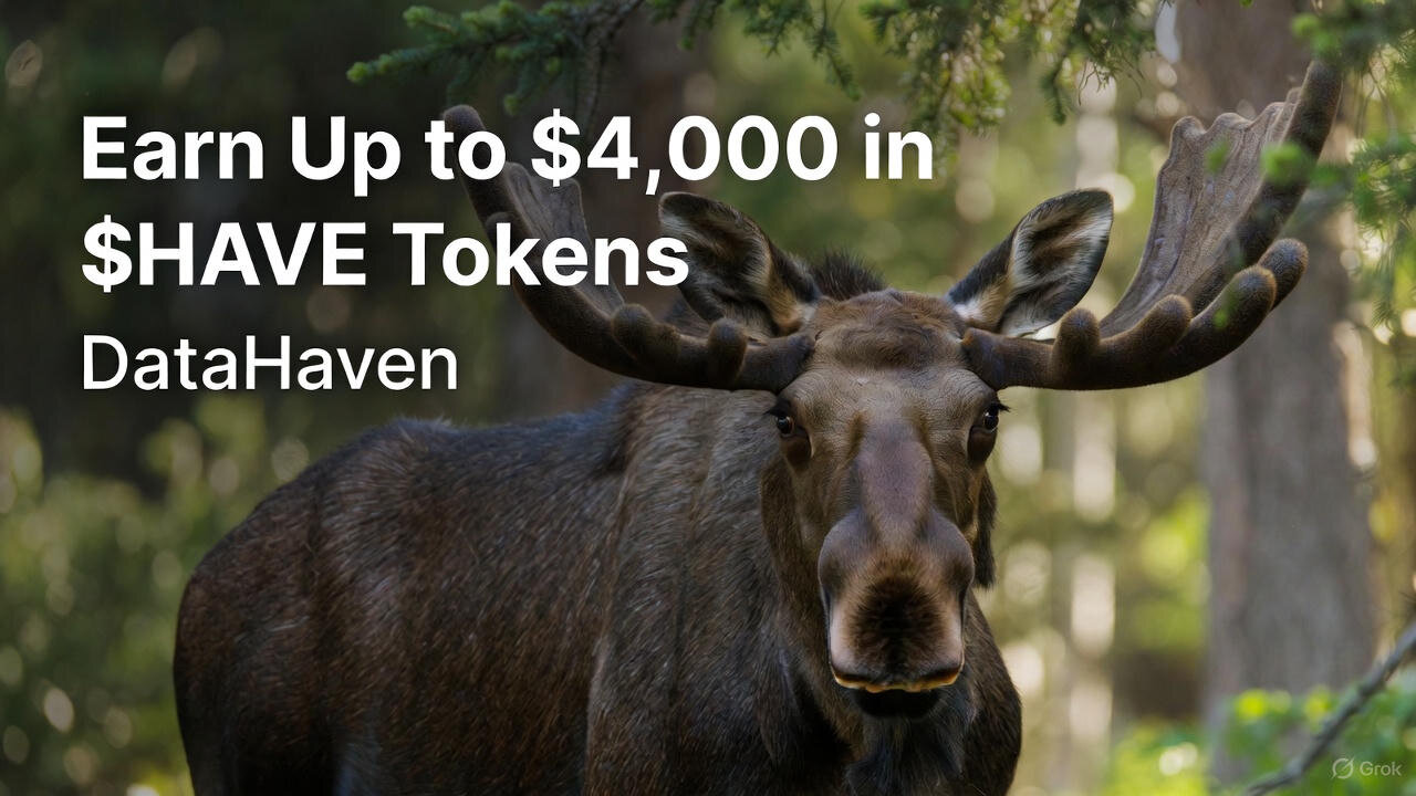 Earn Up to $4,000 in $HAVE Tokens: DataHaven's Ultimate Crypto Airdrop Guide! 🫎💰