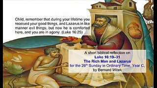 Luke 16:19–31 The Rich Man and Lazarus