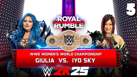 WWE 2K25 Royal Rumble - Match 5: The Beautiful Madness Has Arrived!