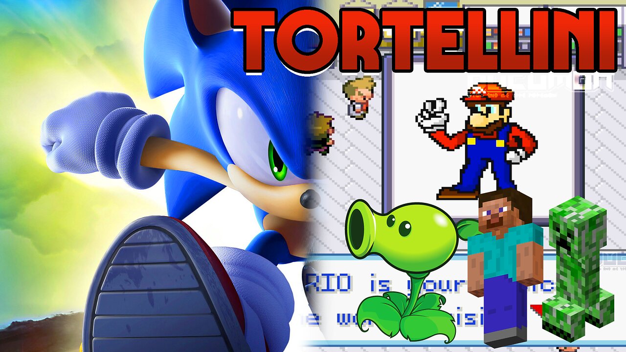 Pokemon Tortellini - GBA ROM Hack, Copymon has some creepypastas, memes from sonic, mario, minecraft