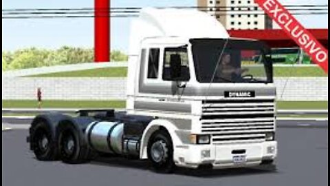 WTDS – SCANIA 113 LEVANDO TRATORES PELA BALSA