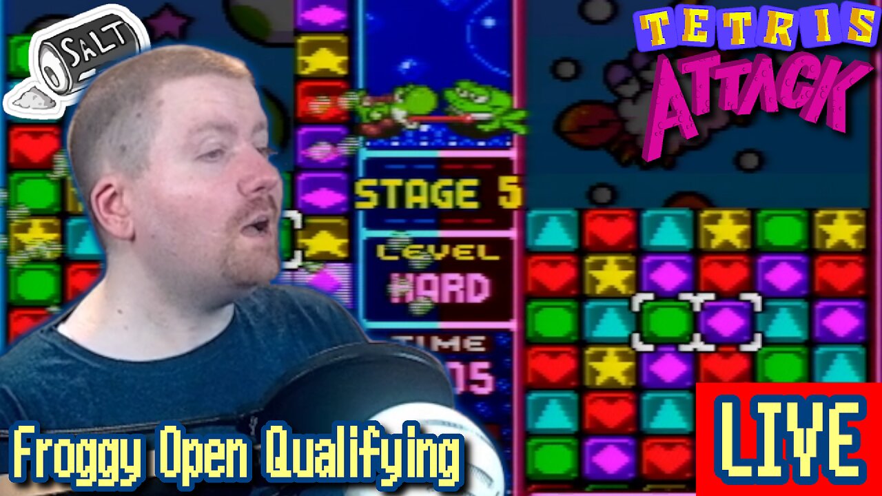 Friday Night Salt Mines: Getting Froggy With It Edition [Tetris Attack Speedruns]