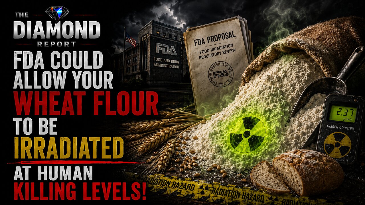 CLIP — FDA Could Allow Your Wheat Flour To Be Irradiated At Human Killing Levels!