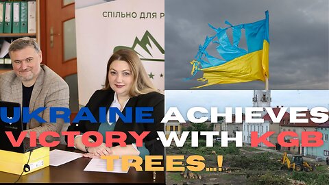 Ukraine achieves another monumental victory by cutting down “Russian trees”! — Is NATO celebrating?