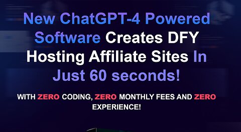 AIhostapp Overview: AI-Powered Software That Instantly Creates 100% DFY Hosting Affiliate Sites