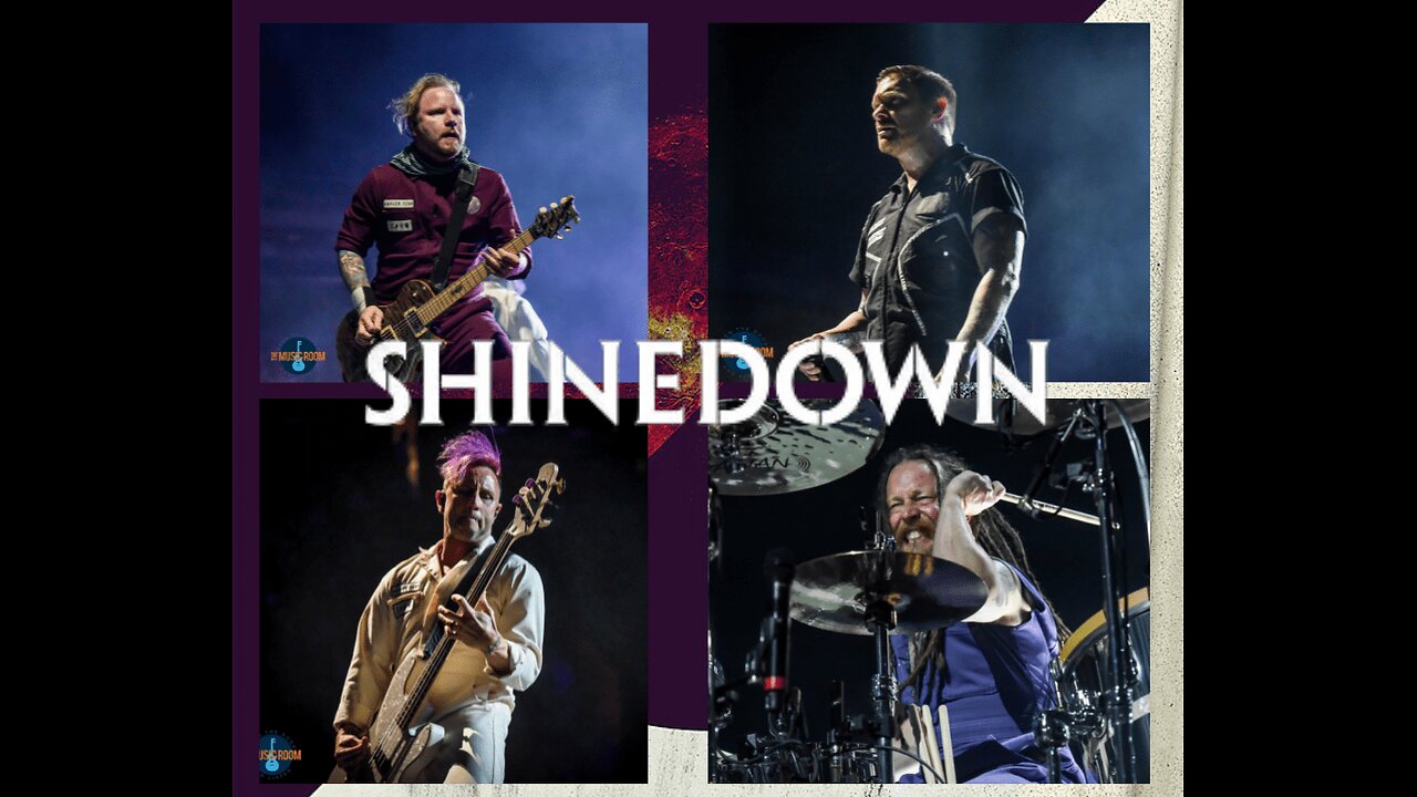SHINEDOWN LIVE IN CLEVELAND ( 3 Full Songs ) Pt. 2.