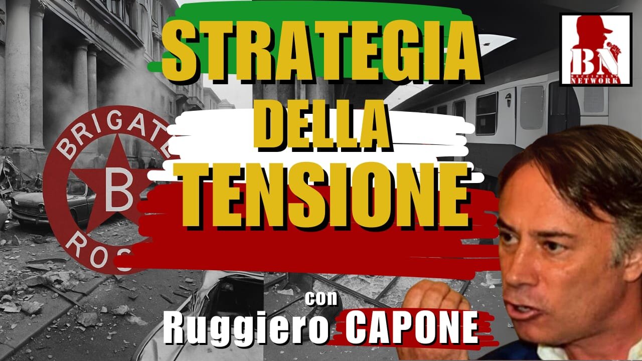 STRATEGIA della TENSIONE | Italiani Brava Gente - con Ruggiero CAPONE