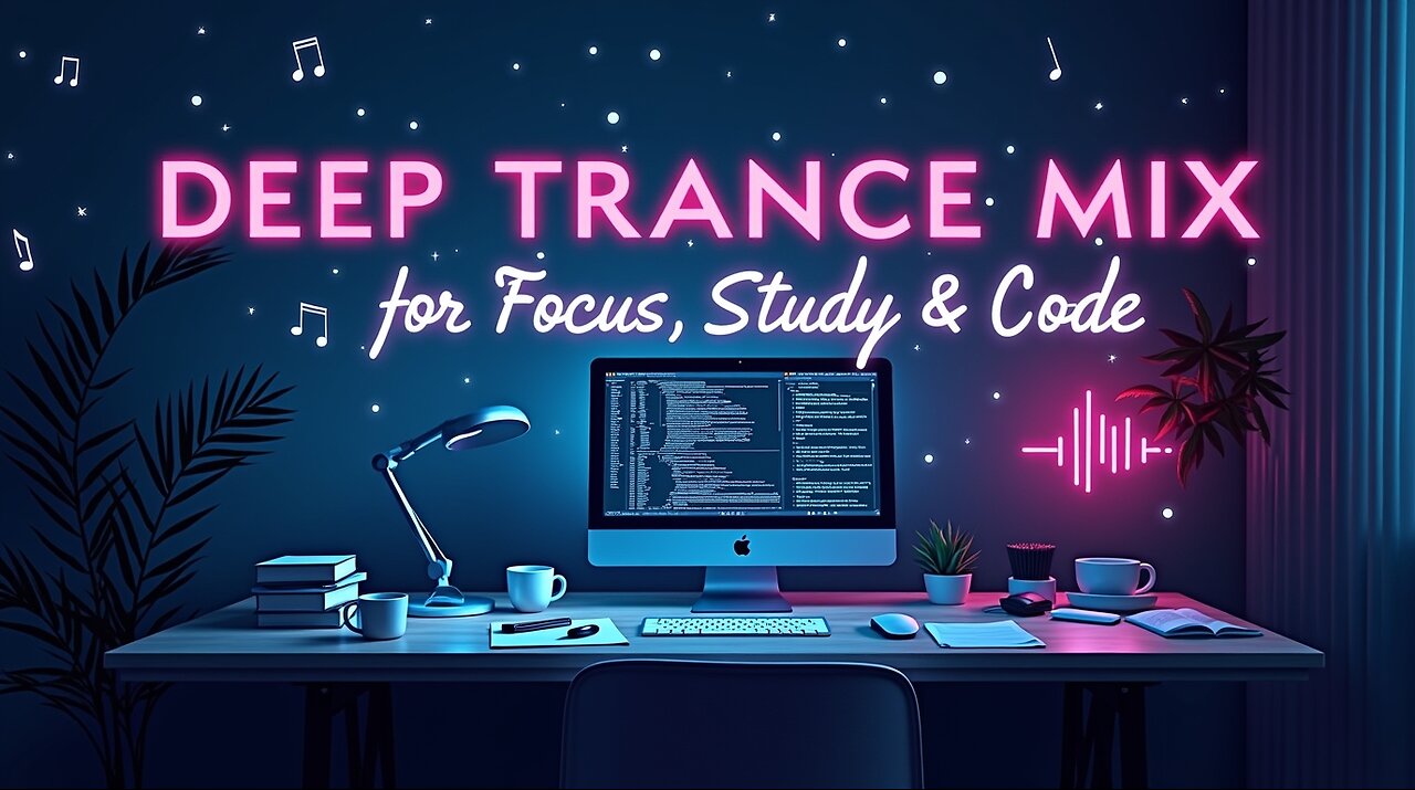 Deep Trance Mix for Focus, Study & Code | Chill Electronic Music to Relax