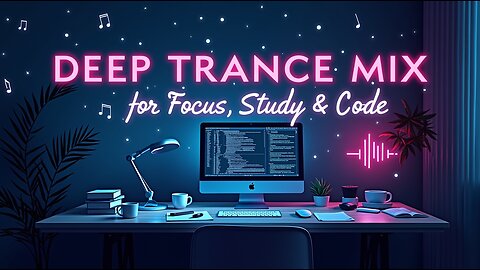 Deep Trance Mix for Focus, Study & Code | Chill Electronic Music to Relax